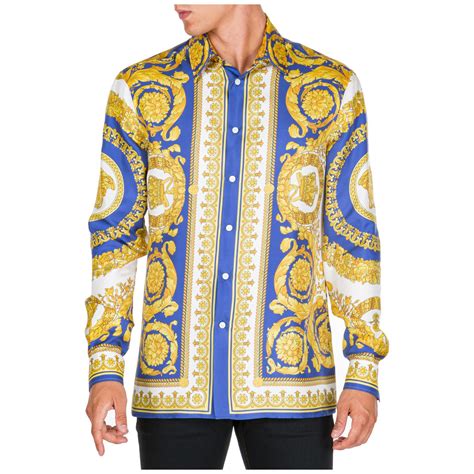 cheap versace shirts men|versace long sleeve t shirt.